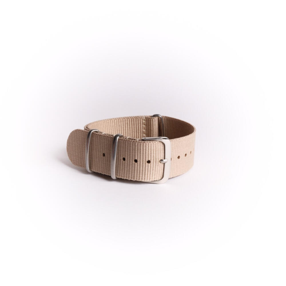 NATO Uhrenarmband Beige 20mm Nylon